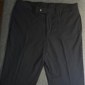 Hugo Boss Black Dress Pants with Subtle Texture